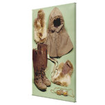 Scott's clothing used on the Antarctic Gallery Wrap Canvas