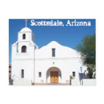 Scottsdale Arizona Old Mission Postcard West US