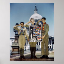 Scouts de garçon dans C.C, 1941 Poster