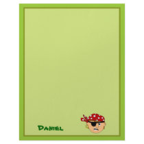 Scowling Boy Cute Pirate Stuff Customizable