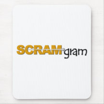 SCRAM*gram Vertical Mousepad