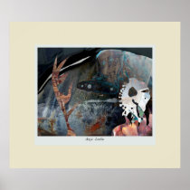 Scrap metal fantasy guardian poster