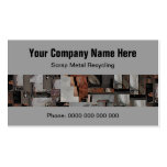 Scrap Metal Recycling Business Cards