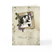 Scrap Style Photo Template Greeting Card