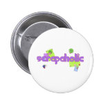 Scrapaholic Pinback Buttons