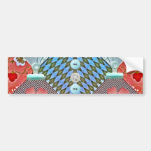 Scrapbook Delight Paper Buttons Gifts for Crafters Bumper Sticker