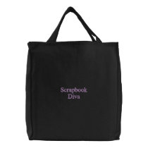 Scrapbook Diva Canvas Bags