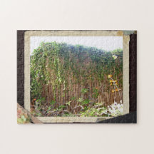 Scrapbook Fence Jigsaw Puzzle