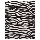 Scrapbook Layout Pages - Zebra Stripes letterhead