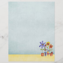 Scrapbook Paper Personalized Flyer