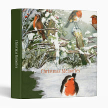 Scrapbook Robins Binder