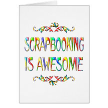 Scrapbooking est impressionnant cartes