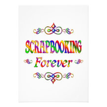 Scrapbooking Forever Custom Announcements