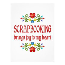 Scrapbooking Joy Invitations