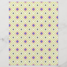 Scrapbooking paper - doublesided print personalized flyer