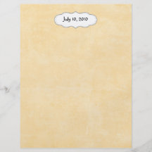 scrapbooking paper personalized flyer