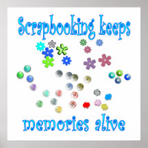 Scrapbooking Poster