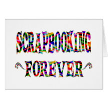 Scrapbooking pour toujours carte de vœux