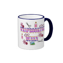 Scrapbooking Queen Coffee Mug