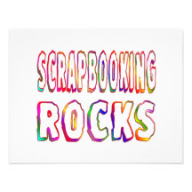 Scrapbooking Rocks Custom Announcement
