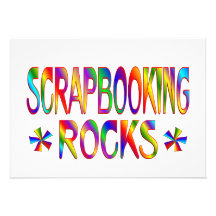 Scrapbooking Rocks Invitation