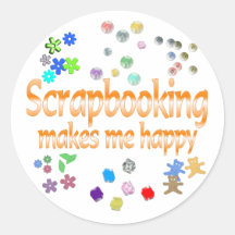 Scrapbooking Round Stickers