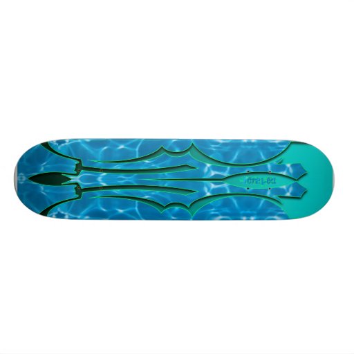 Scraped - Poseidon Skateboard