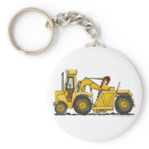 Scraper Dirt Mover Excavator Construction Key Chai Key Chains
