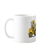 Scraper Dirt Mover Excavator Construction Mugs