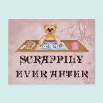 Scrappily Ever After postcards