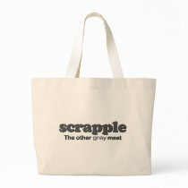 Scrapple Grey Meat Canvas Bag