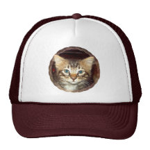 Scrappy Kitten Trucker Hats