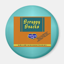Scrappy Snack Magnet