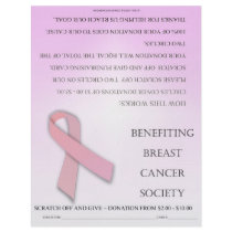 ScratchOffGive Pink Sample Fundraising Brochure