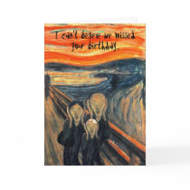 'Scream Family' Card