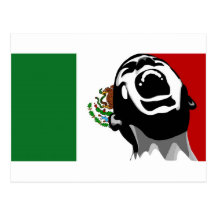 Scream for Mexico Post Card