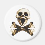 Scream mask Halloween Fridge Magnet