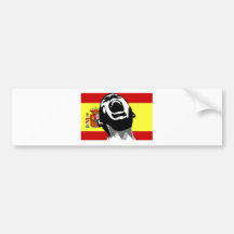 Scream Spain Bumper Sticker