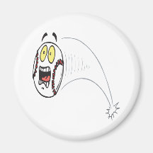 Screamer Fridge Magnet
