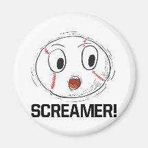 Screamer Refrigerator Magnets