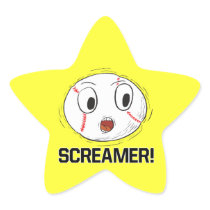 Screamer Star Sticker