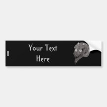 Screaming Demon Bumper Sticker