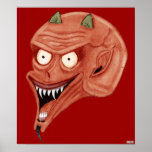 Screaming Demon Canvas Print