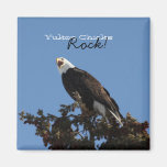 Screaming Eagle; Yukon Chicks ROCK! Magnets