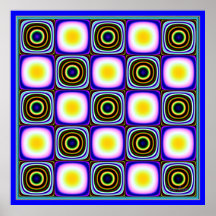 Screaming Jasmines Amazed Violets Print