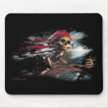 Screaming Pirate Captain by FishTs.com Mouse Pad