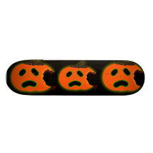 Screaming Pumpkin Skate Board