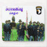 Screaming War Eagle 101st Airborne Old Abe Wis 8th Mouse Pad