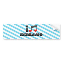 Screamo fan bumper stickers