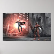 Screenshot: Superman vs Flash Print
